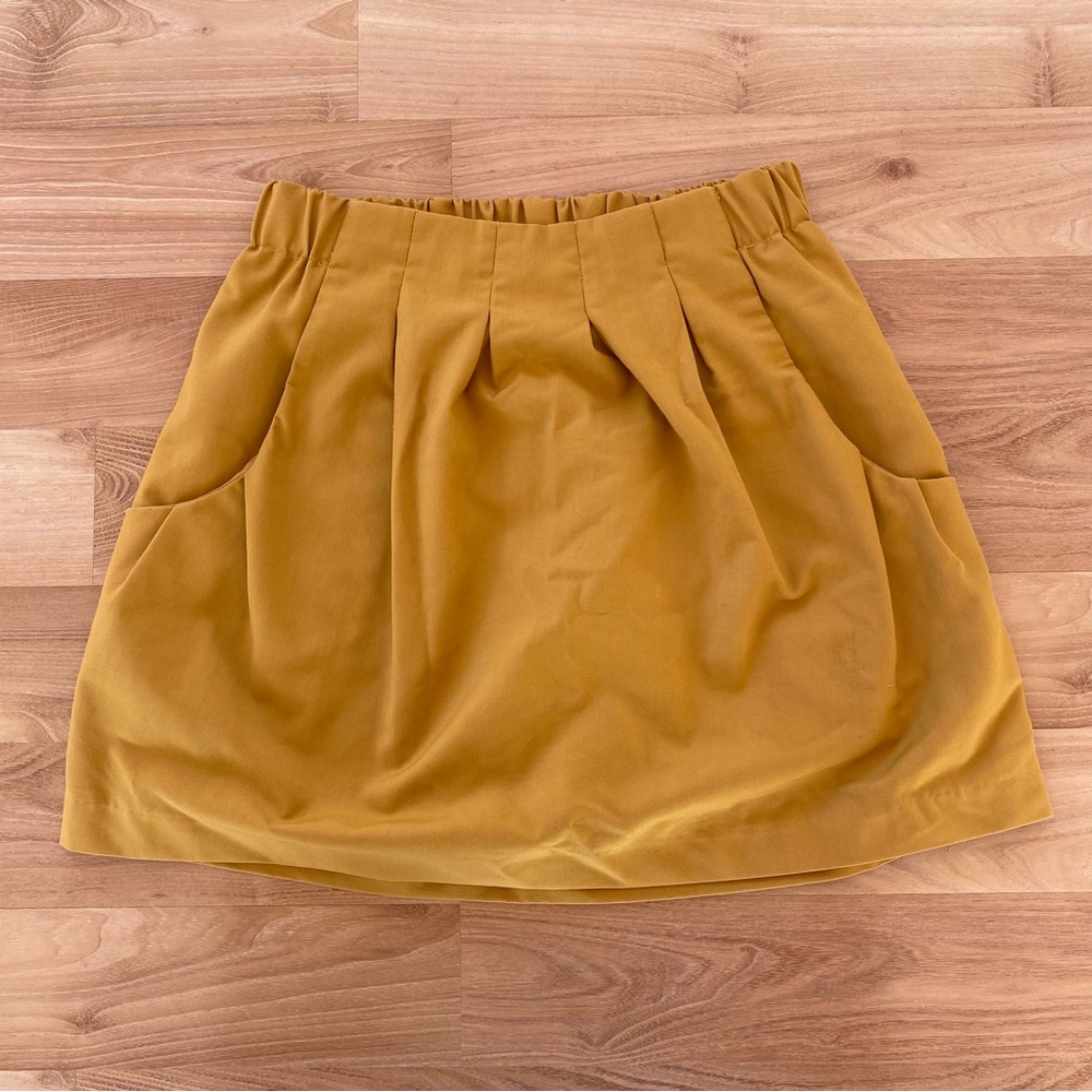 Mustard Yellow Skirt